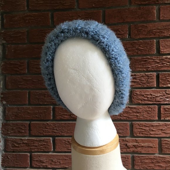 Crochet Hygge Beanie| Fuzzy Crochet Beanie| Slouchy Hat for Women| Handmade Hats - Picture 9 of 10